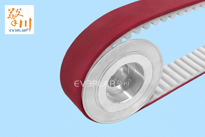 PU同步帶加紅膠精準傳動汽車零部件制造自動化生產(chǎn)線齒形帶加工