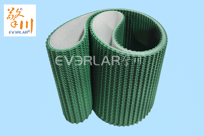 綠色PVC花紋帶防滑耐磨食品物流包裝封箱機(jī)提升機(jī)灌裝機(jī)傳送帶