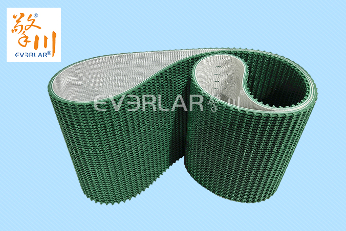 綠色PVC花紋帶防滑耐磨食品物流包裝封箱機(jī)提升機(jī)灌裝機(jī)傳送帶