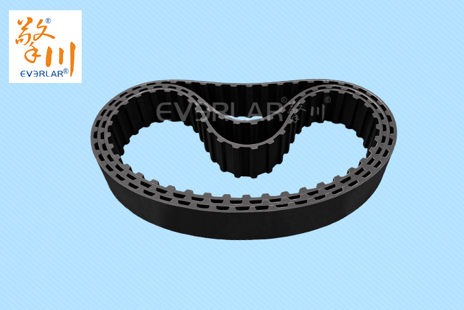黑色橡膠同步帶耐磨耐油工業(yè)皮帶印刷包裝設備傳動帶廠家定制