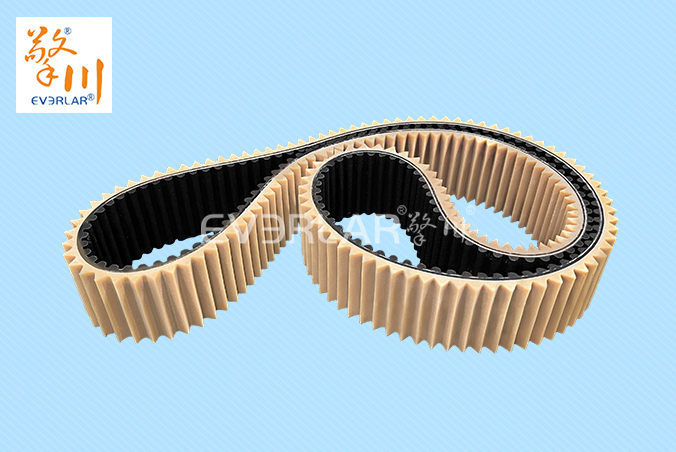 橡膠同步帶加牛筋膠開槽耐磨防滑食品包裝生產線傳動皮帶