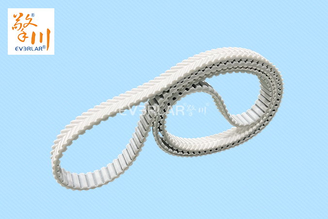 PU同步帶加PVC魚骨紋食品包裝分揀機(jī)耐磨工業(yè)傳動(dòng)帶