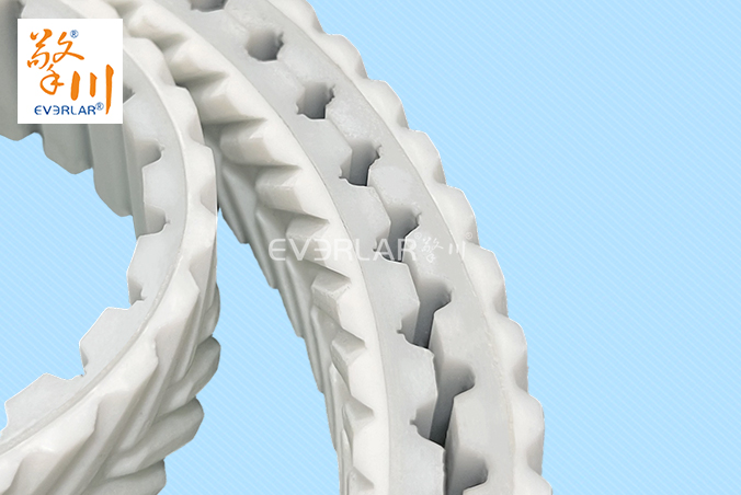 PU同步帶加PVC魚骨紋食品包裝分揀機(jī)耐磨工業(yè)傳動(dòng)帶