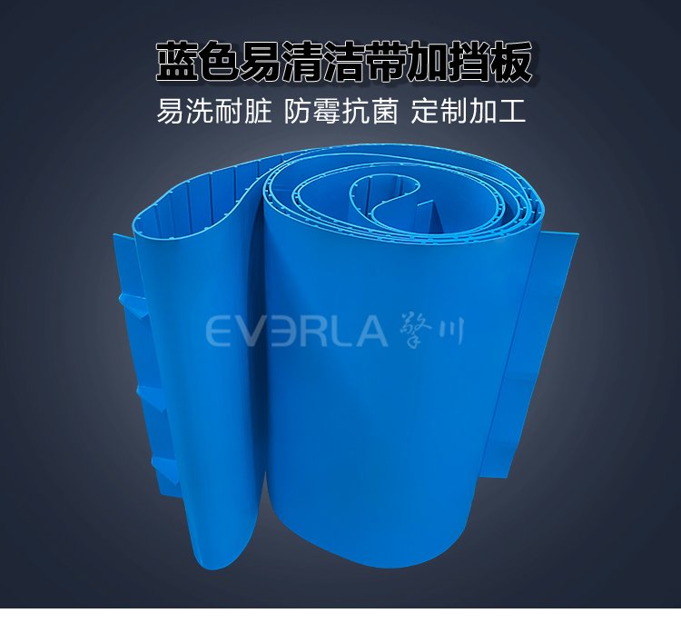 藍色易清潔帶加擋板